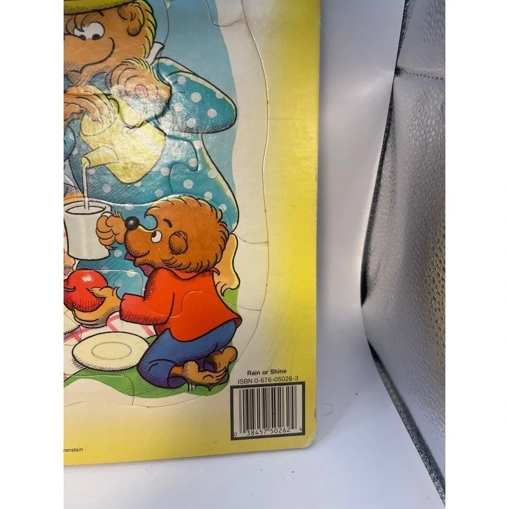 Vintage 1988 Berenstain Bear Random House Frame First Tim Puzzles Kids‎ Play Fun